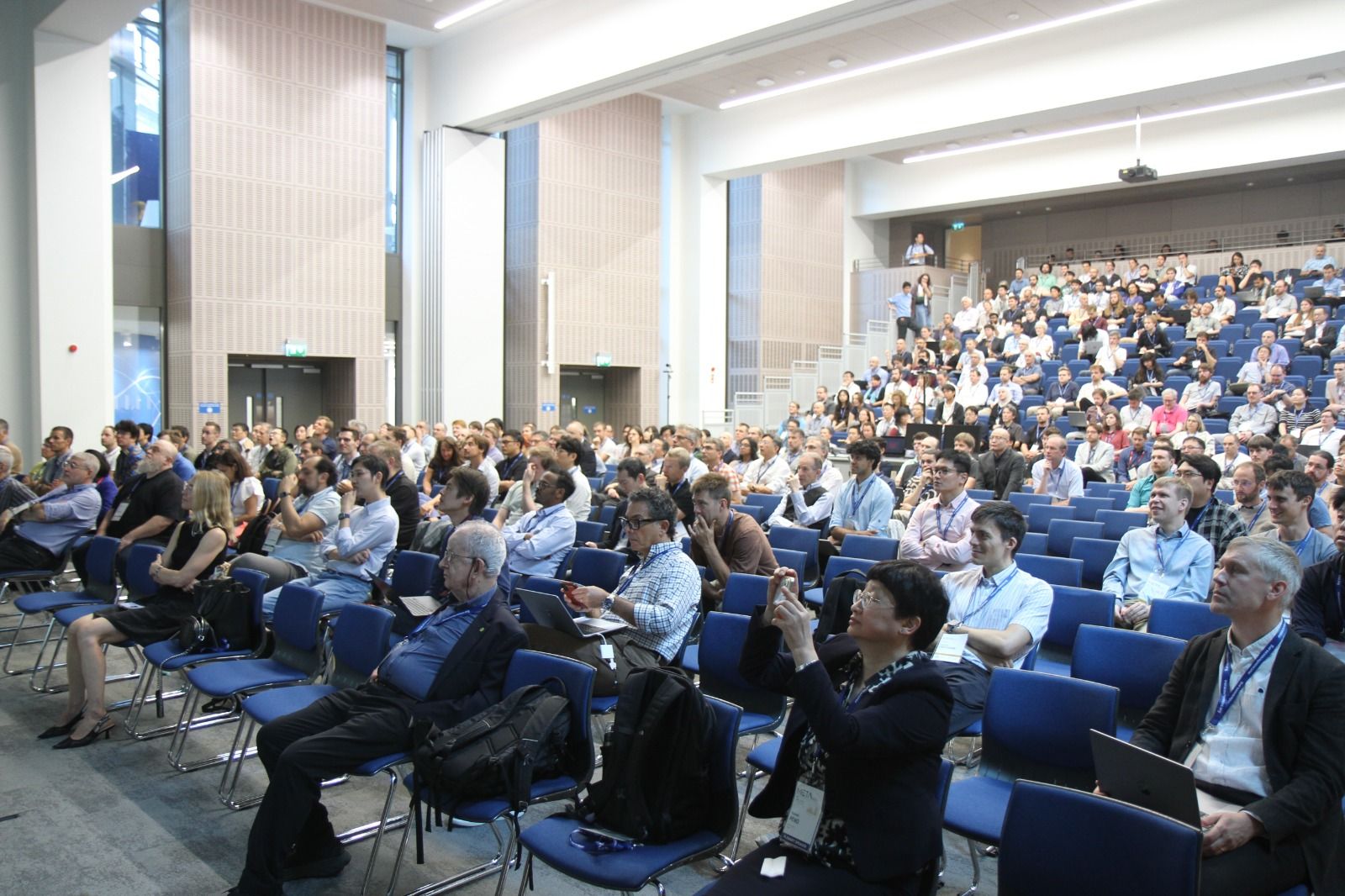 Packed plenary hall at META 2026, Trinity Business School, Dublin